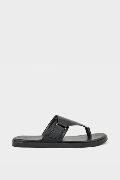 Men Casual Thong MO3014-Black