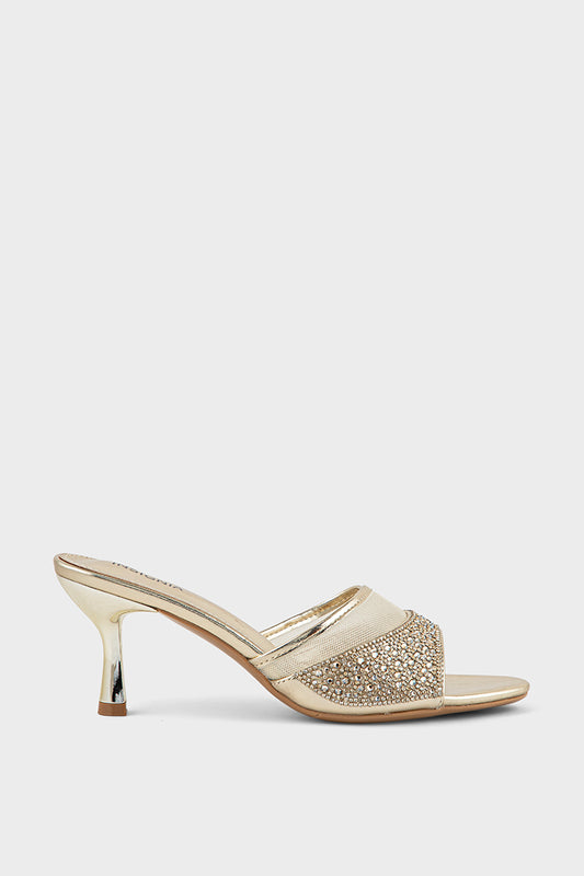 Party Wear Slip On IP0091-Gold