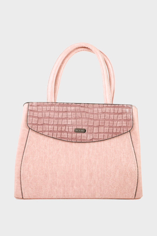 Formal Tote Hand Bags B14970-Pink