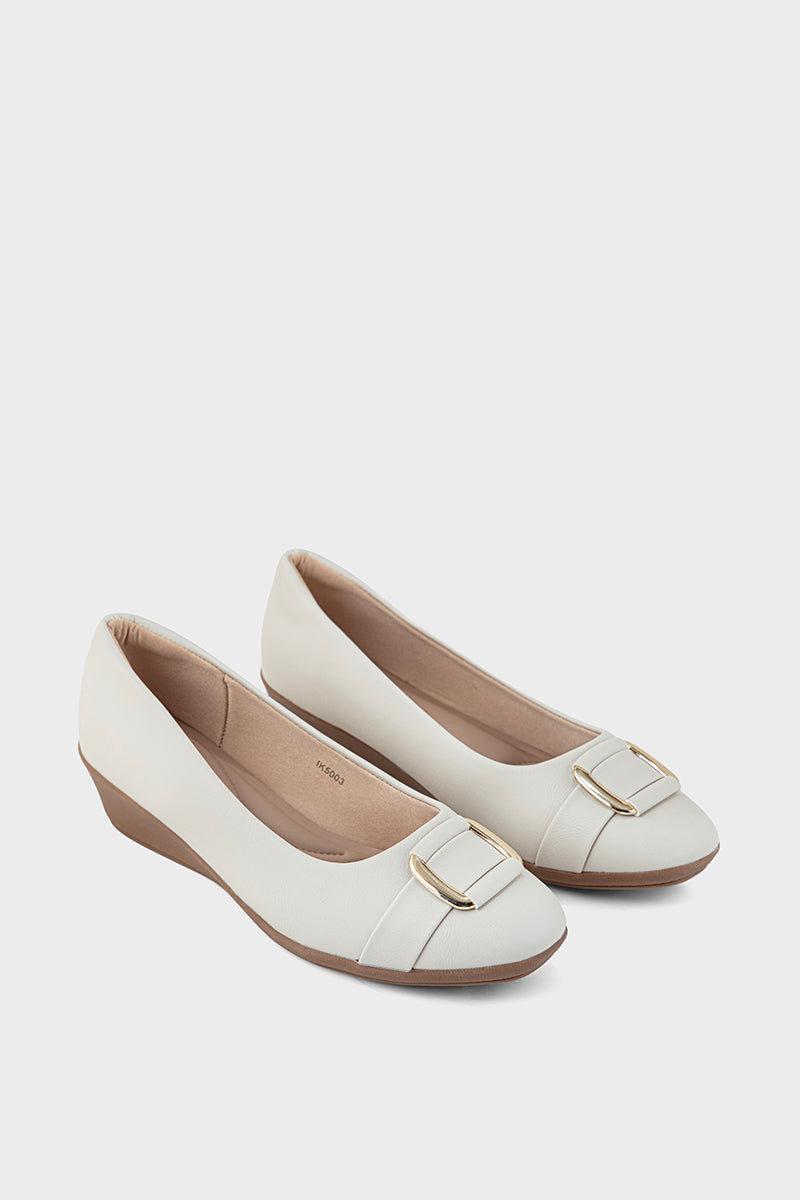 Comfort Court Shoes IK5003-Ivory