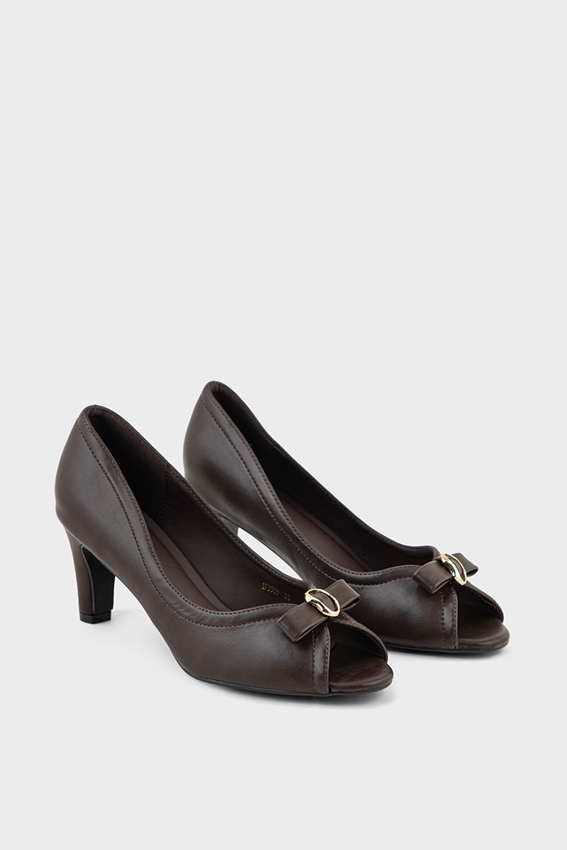 Formal Peep Toes IF3509-Brown