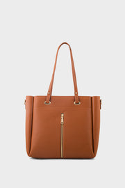 Tote Hand Bags BS2342-Brown
