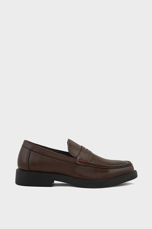 Men Formal Loafers MF7032-Coffee
