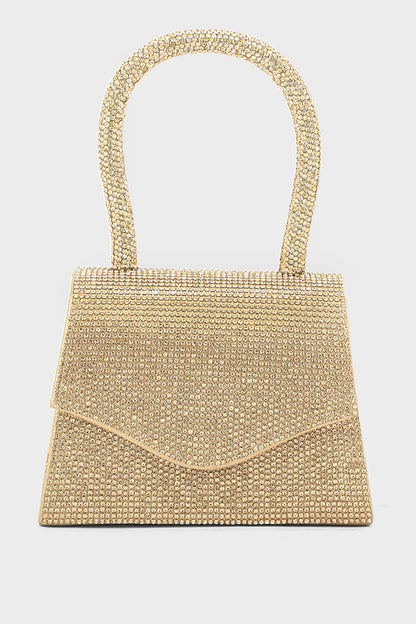 Top Handle Hand Bags BH0043-Rose Gold