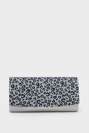 Party Wear Clutch BK4123-Silver