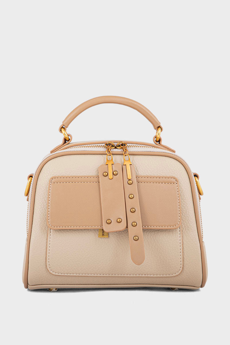 Top Handle Hand Bags BH0090-Beige