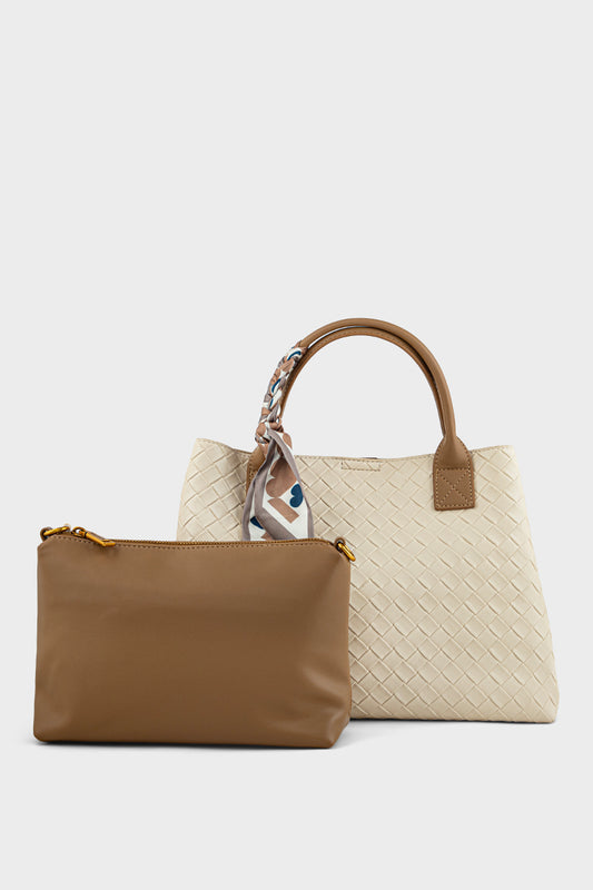 Satchel Shoulder Bags BH0172-Beige