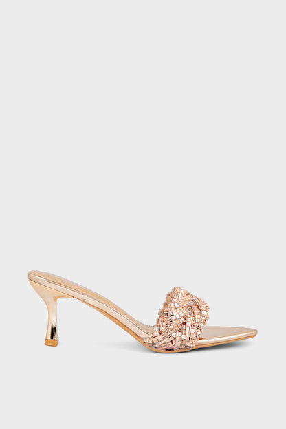 Party Wear Slip On IP0046-Rose Gold