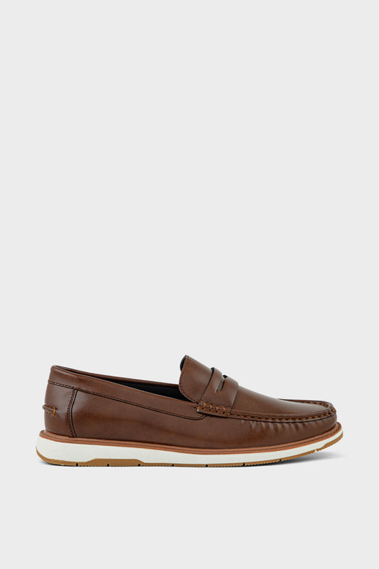 Men Formal Loafers MF7034-Tan