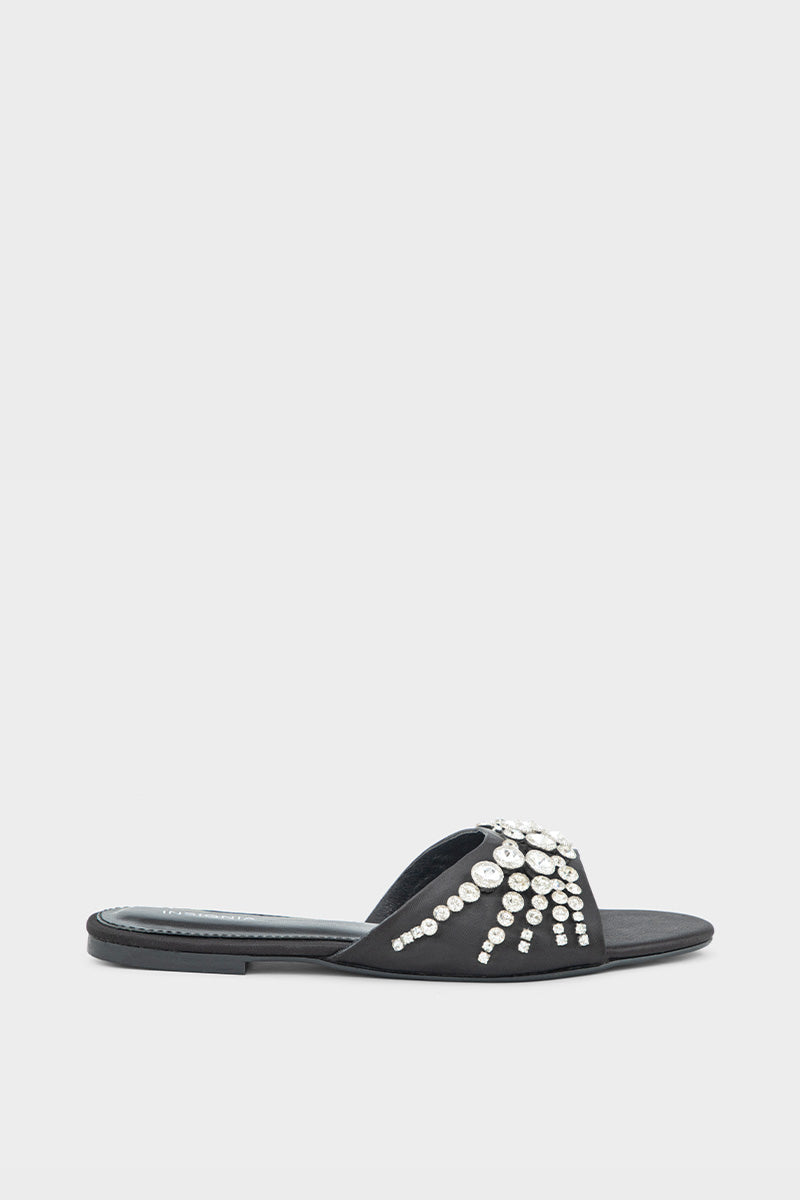 Party Wear Slip On IF0188-Black