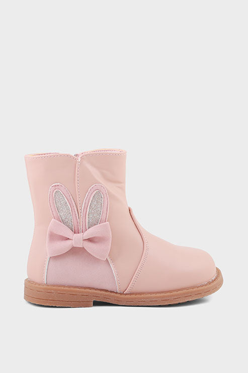 Girls Formal Boots Q10015-Pink