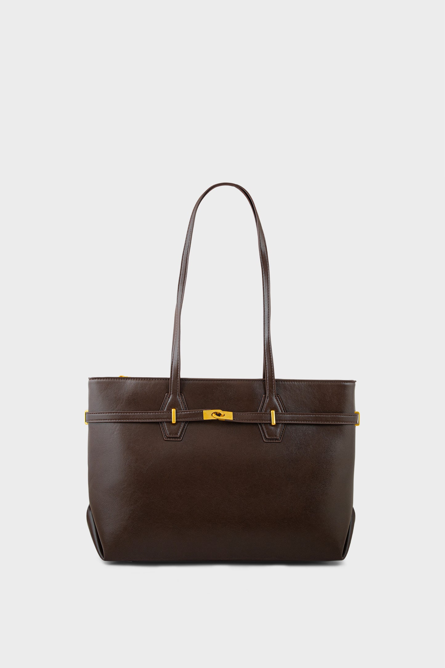 Tote Hand Bags BS2318-Dark Brown