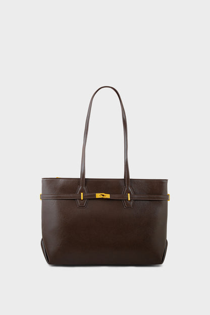 Tote Hand Bags BS2318-Dark Brown