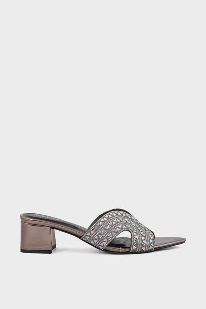 Party Wear Slip On IP0059-Pewter