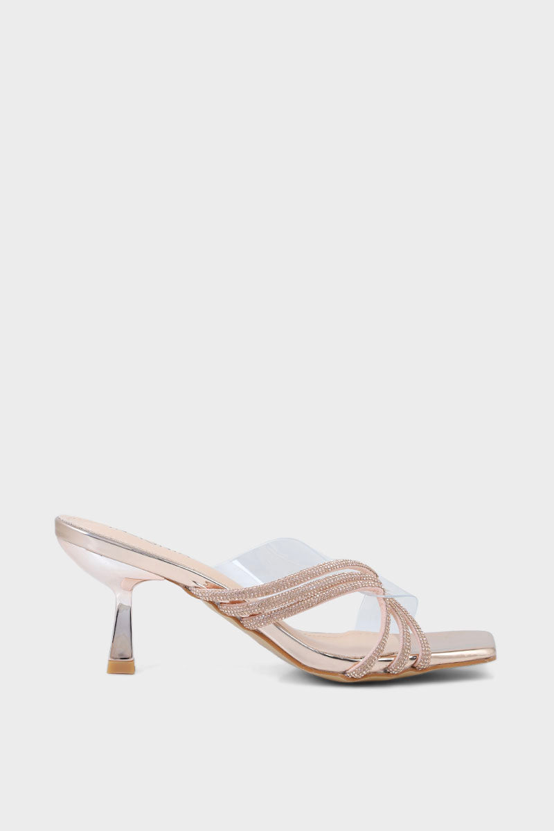 Party Wear Slip On IP0019-Rose Gold