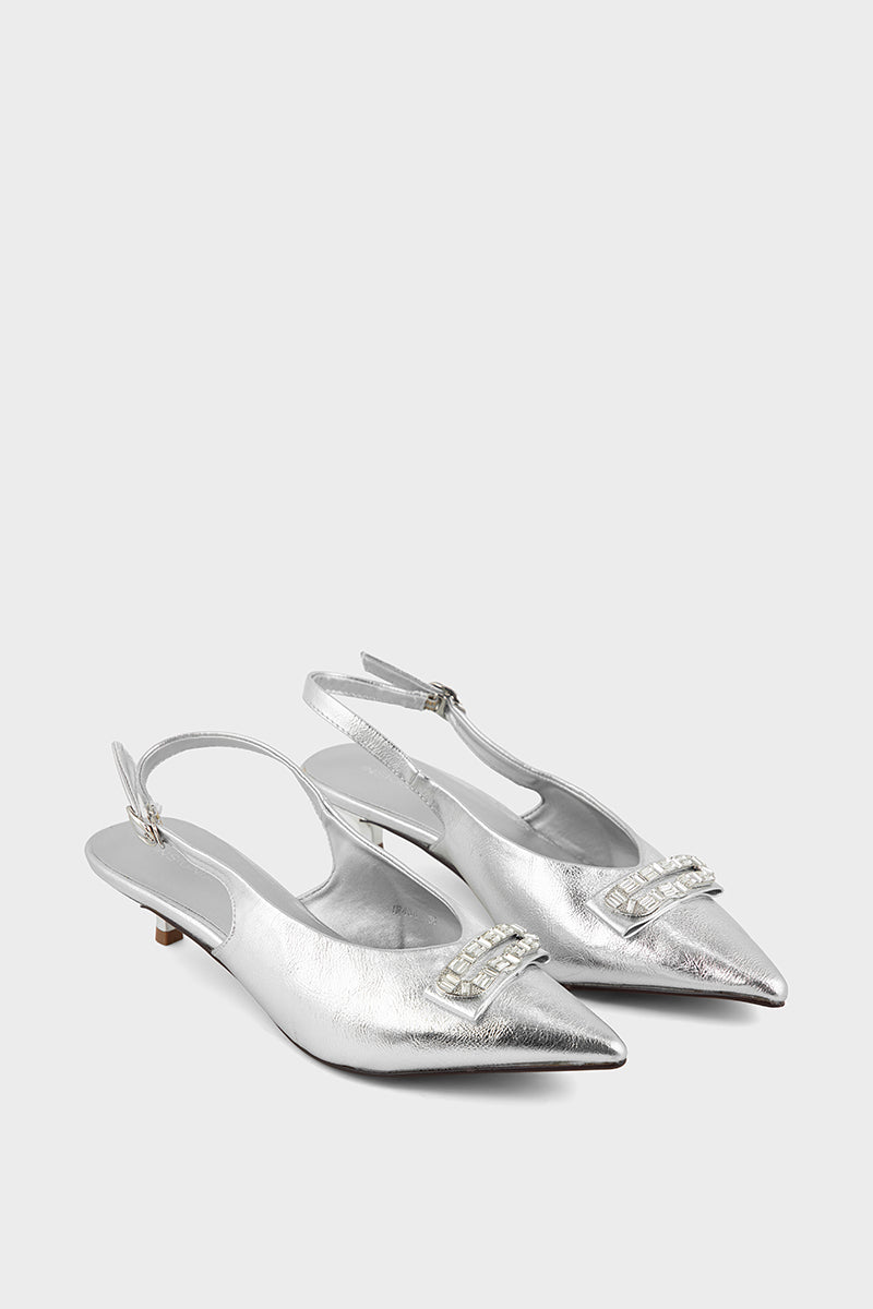 Formal Sling Back IF4068-Silver