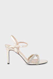 Party Wear Sandal IP2022-Golden
