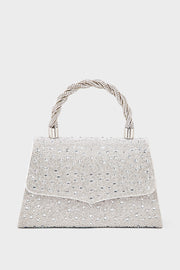 Party Wear Clutch BH0123-White