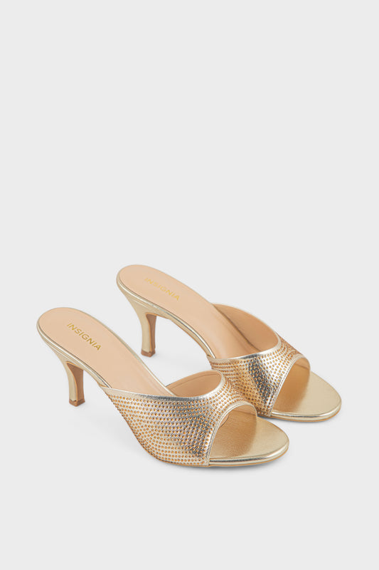 Party Wear Slip On IP0126-Gold