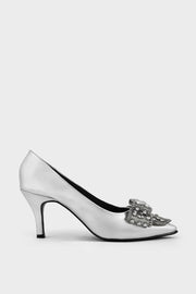 Formal Court Shoes IP5027-Silver