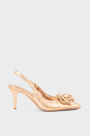 Party Wear Sling Back IP4012-Champagne