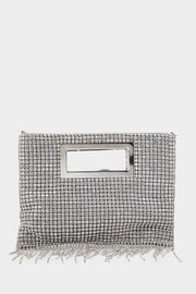Party Wear Clutch BK4068-Silver