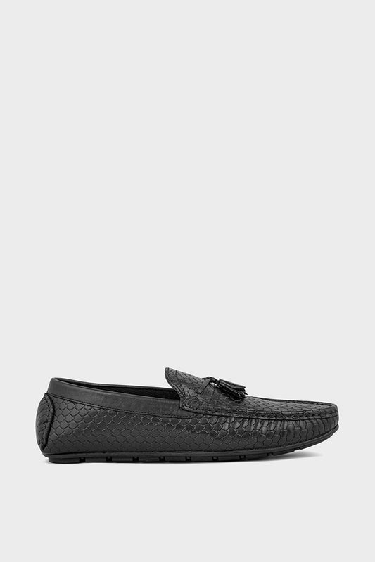 Men Casual Moccasin MC4018-Black