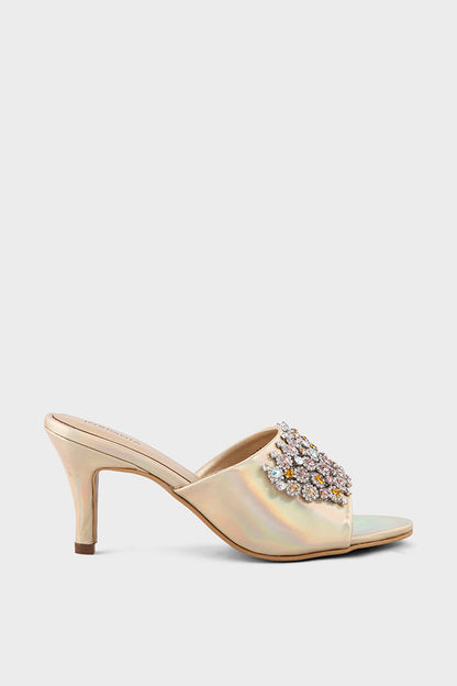Party Wear Slip On IP0060-Golden