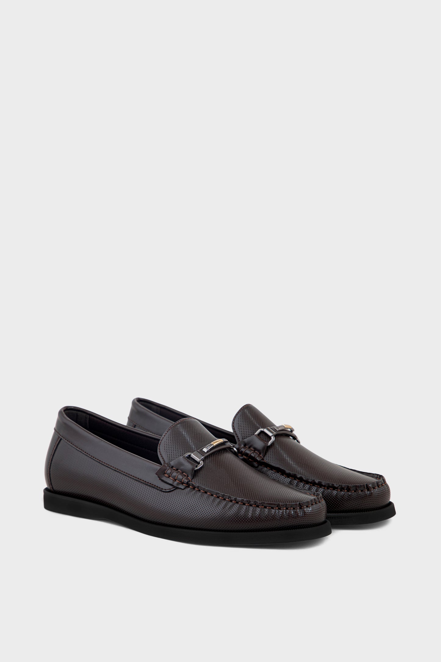 Men Casual Driving Mocs MC4040-Coffee