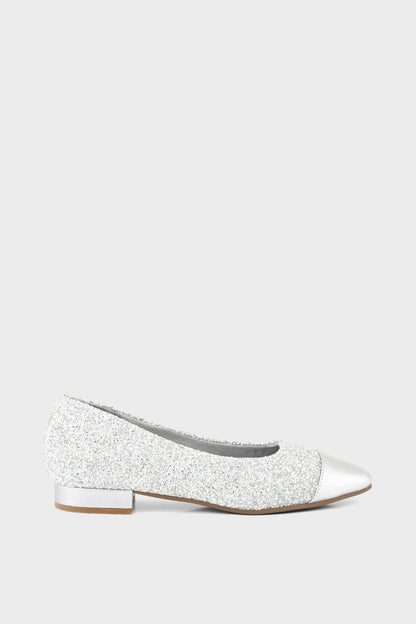 Party Wear Pumps I41409-Silver