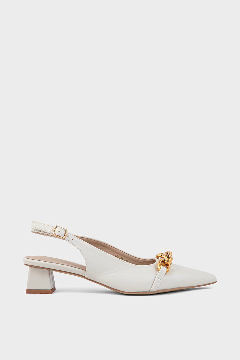 Formal Sling Back IF4040-Off White