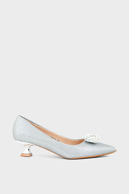 Formal Court Shoes IF5013-Silver