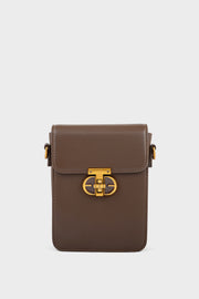 Cross Shoulder Bags BS2357-Brown