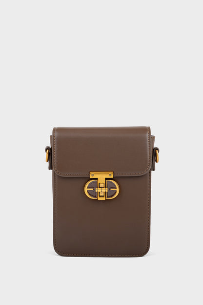 Cross Shoulder Bags BS2357-Brown
