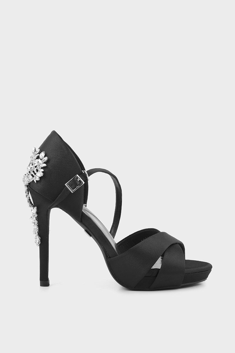 Party Wear Sandal I23710-Black