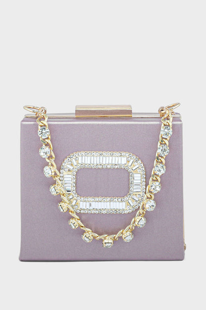 Party Wear Clutch BK4049-Mauve