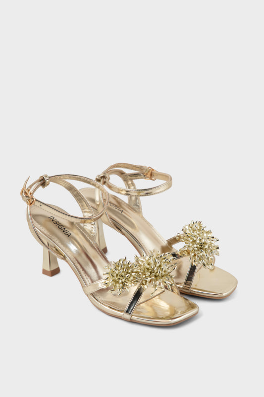 Party Wear Sandal IP2067-Gold
