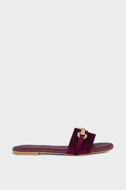 Formal Slip On IF0162-Maroon