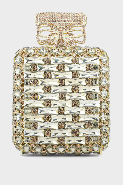 Party Wear Clutch BK4060-Golden