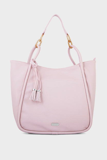 Tote Hand Bags BS2045-Tea Pink