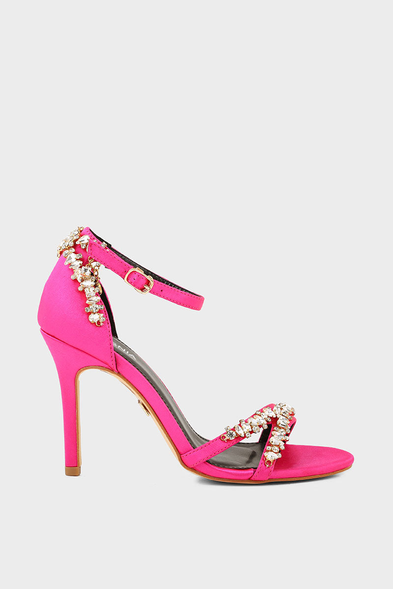 Party Wear Sandal I23715-Fushia