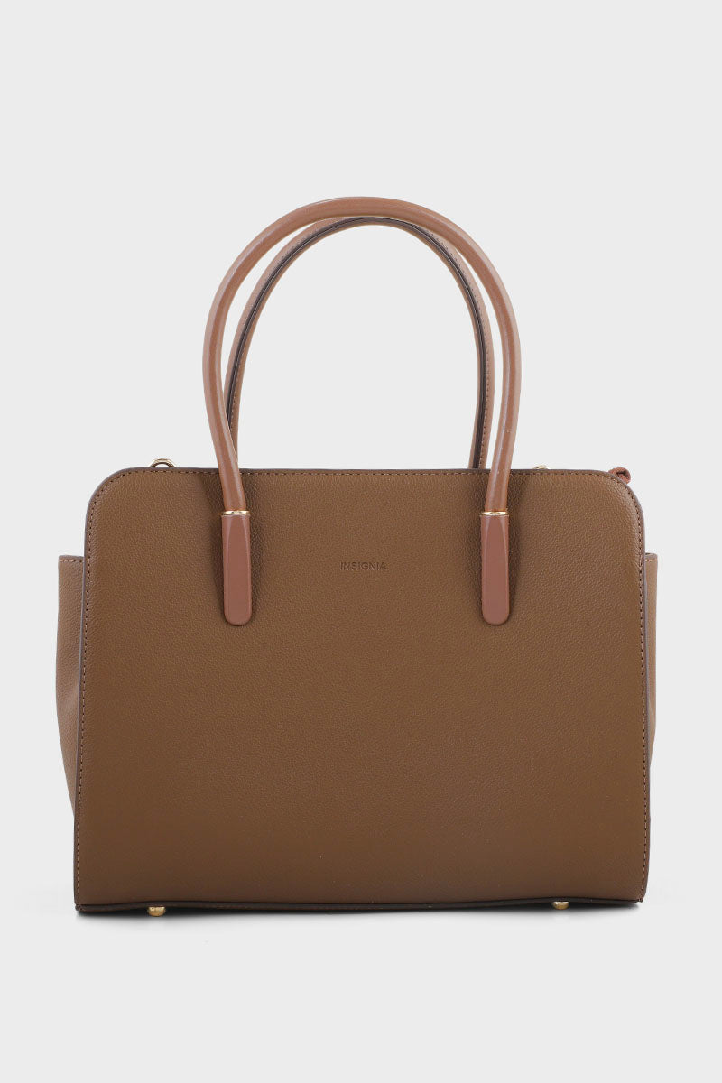 Formal Tote Hand Bags BH0002-Brown