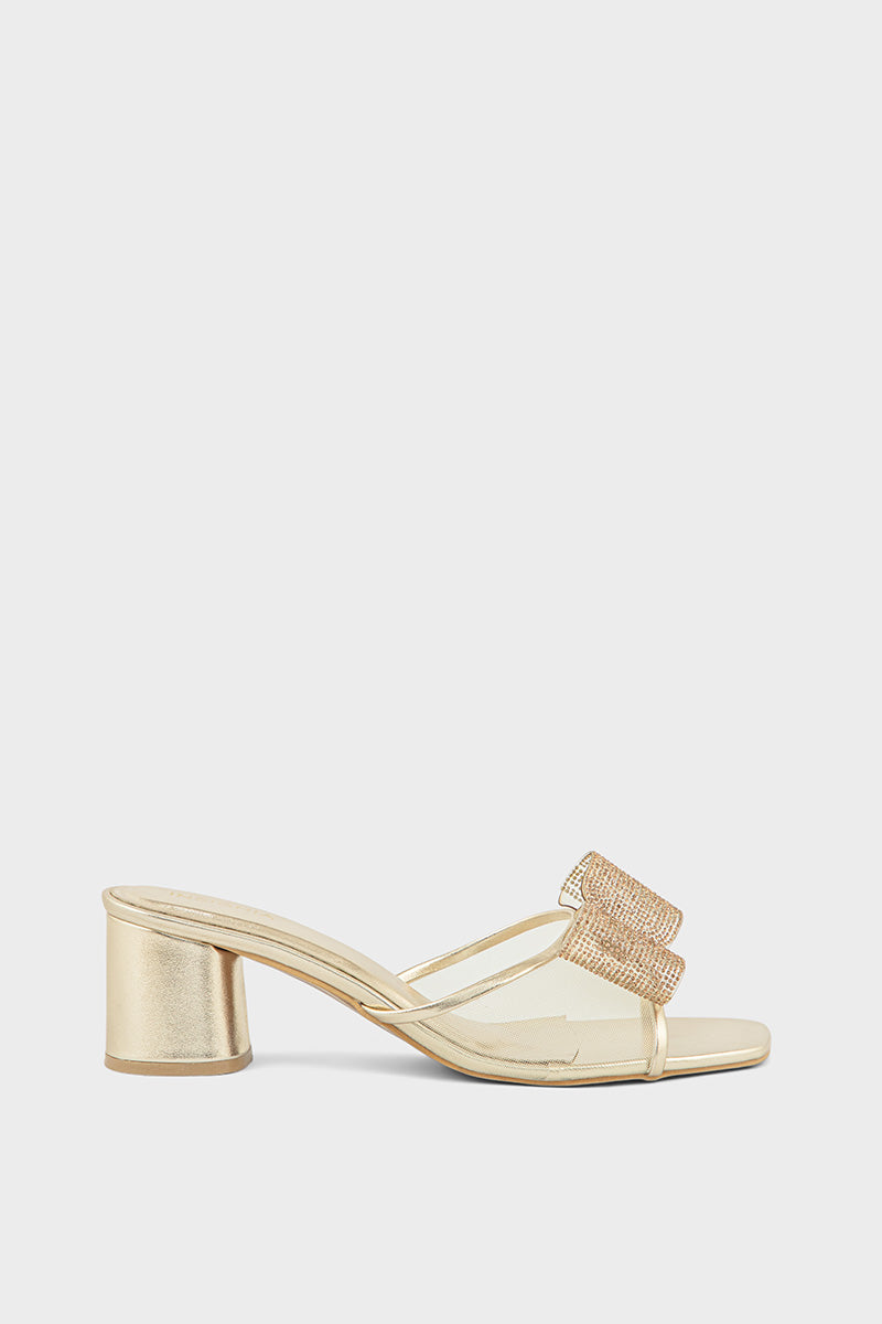Party Wear Slip On IP0072-Gold
