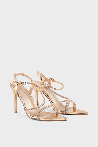 Party Wear Sandal IP2083-Champagne