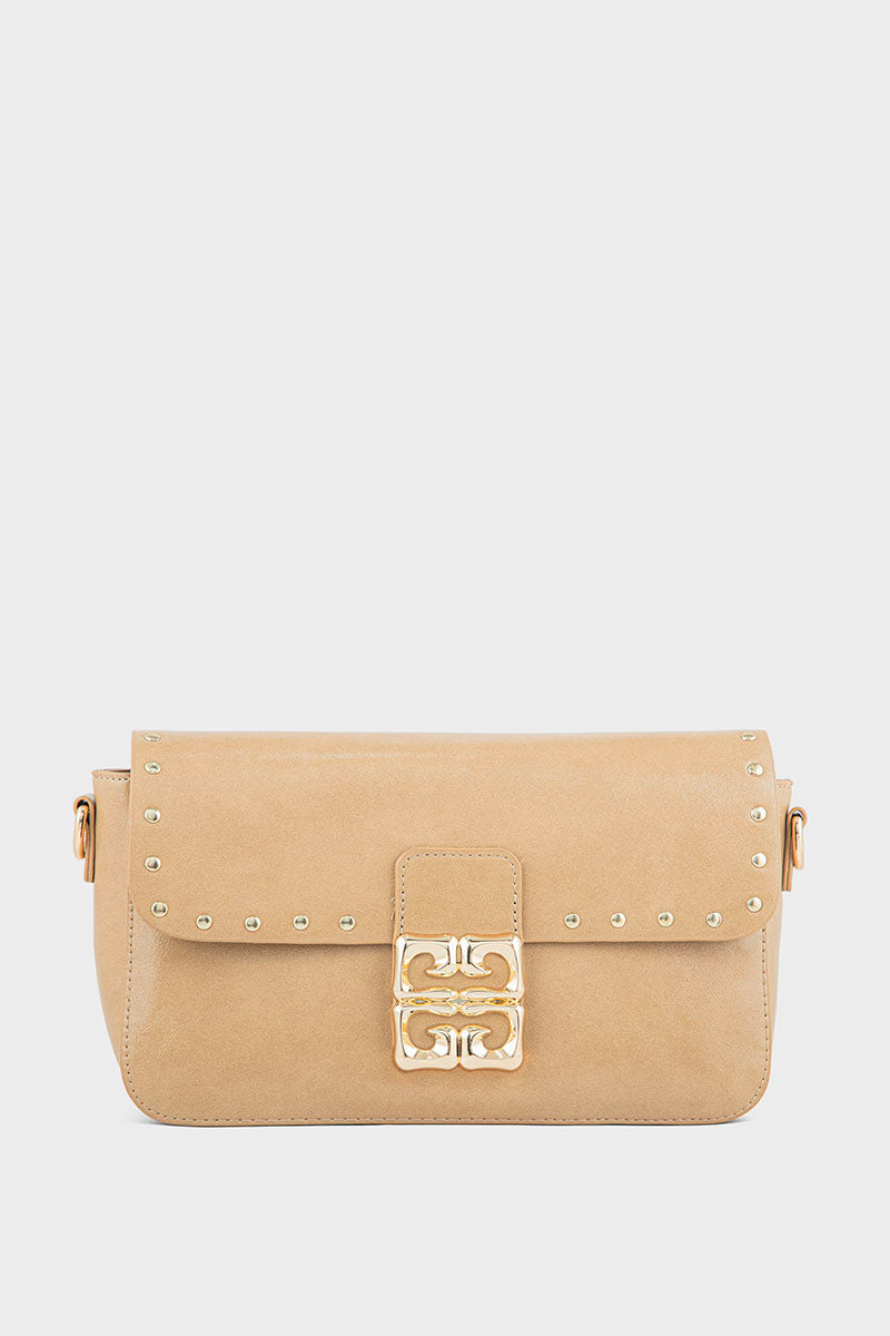 Cross Shoulder Bags BS2157-Beige