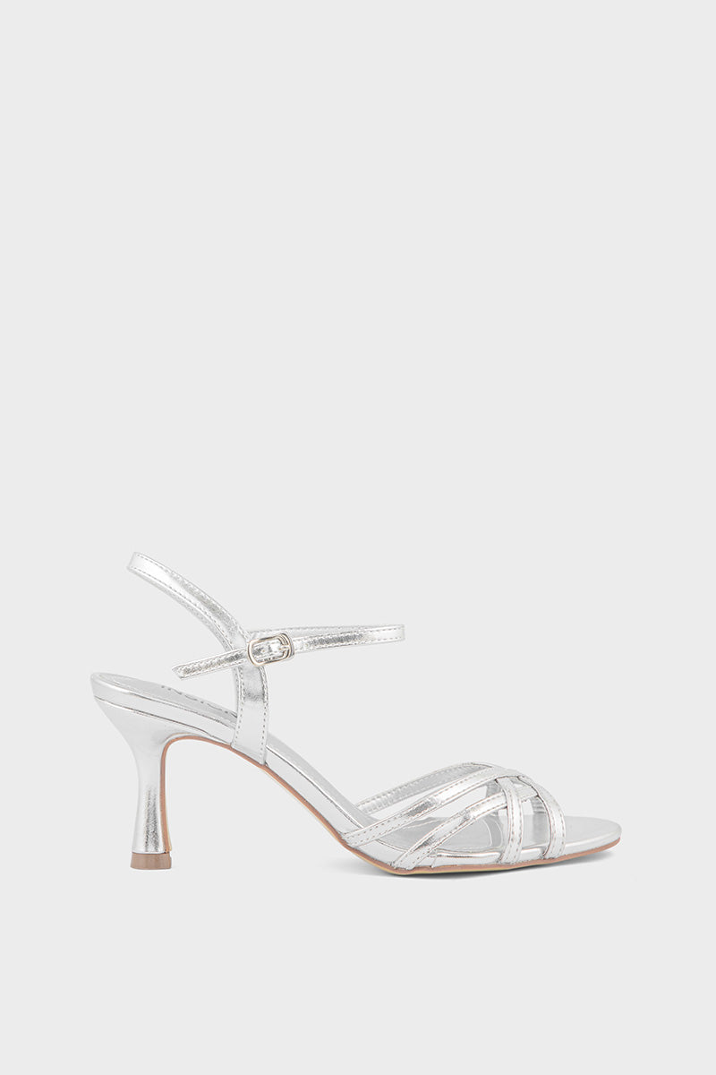 Party Wear Sandal IP2036-Silver