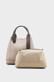 Bucket Hand Bags BH0113-Beige