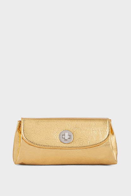 Flap Shoulder Bags BS2114-Golden