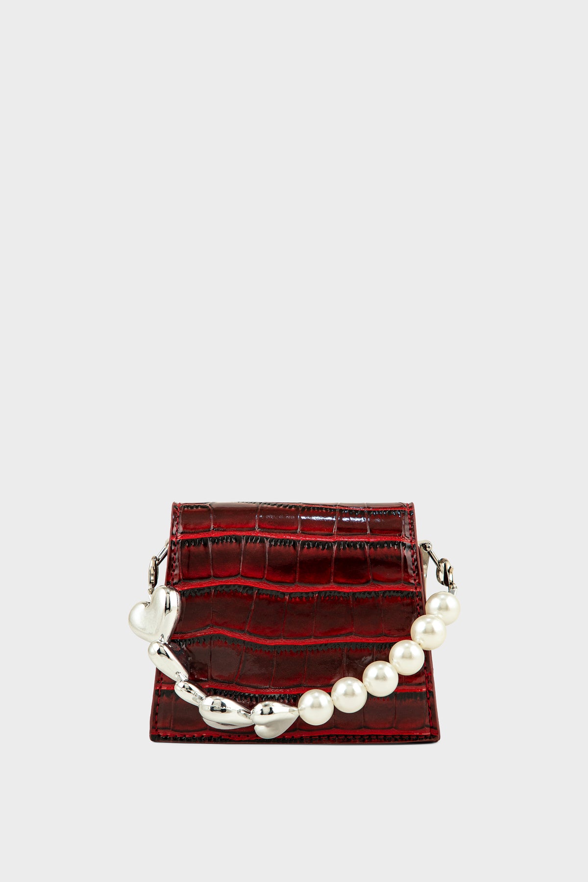 Top Handle Hand Bags BK4202-Maroon