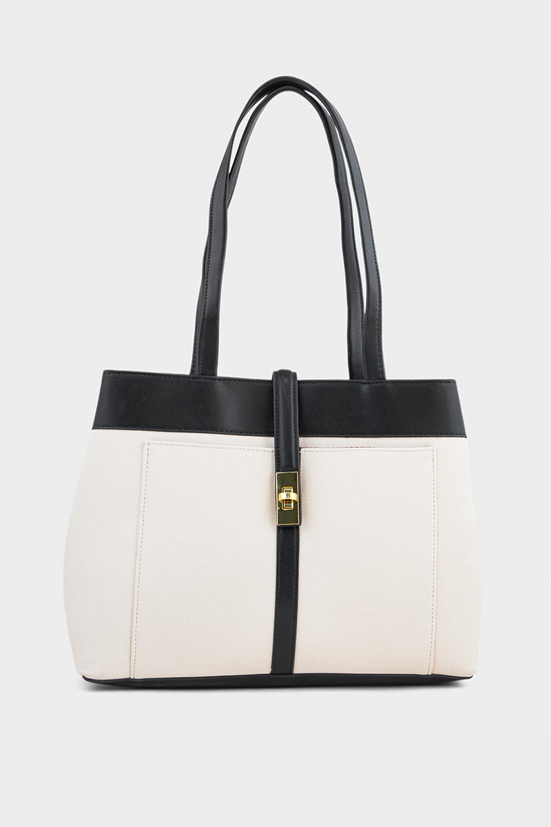 Tote Hand Bags BS2128-Black